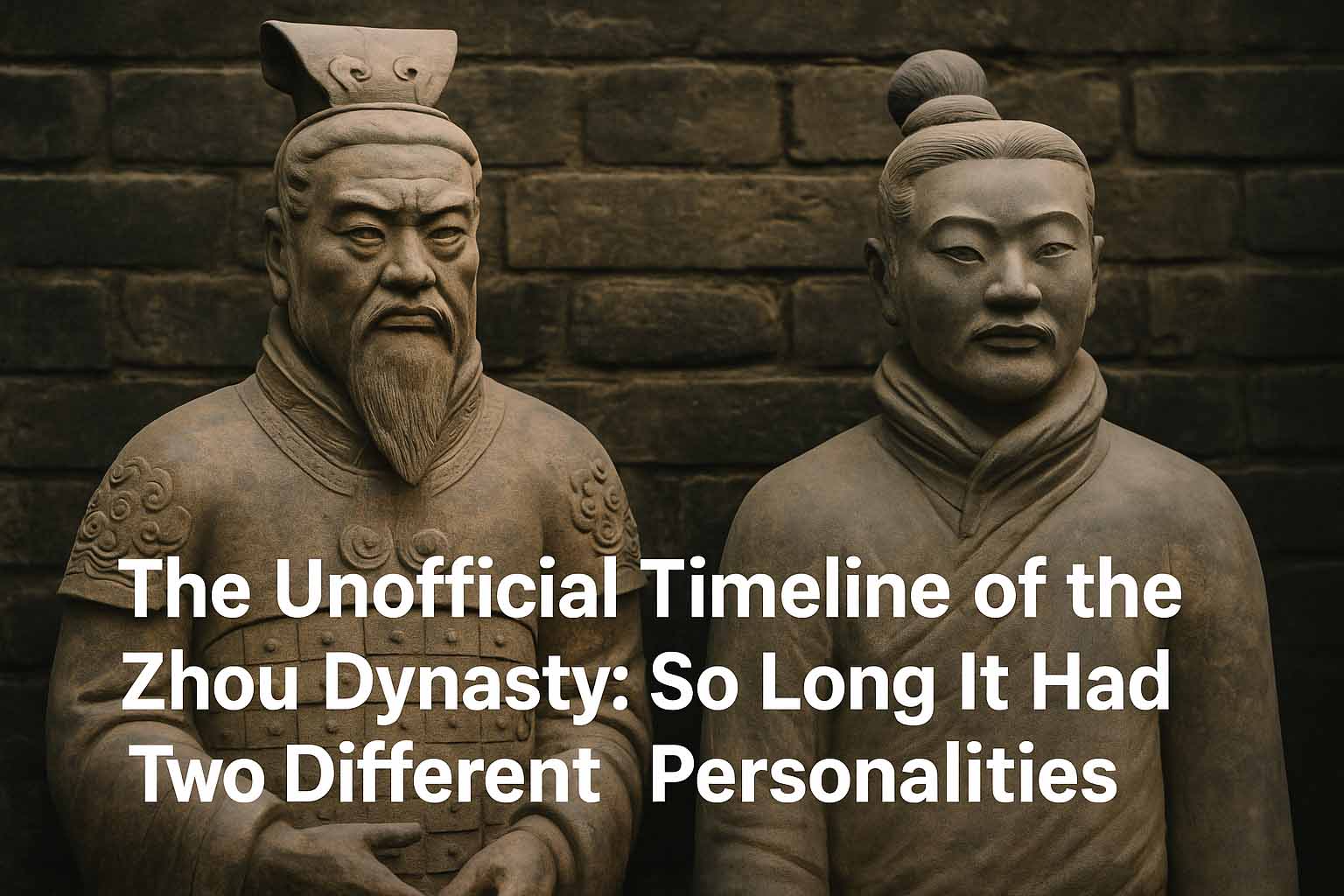 timeline of the zhou dynasty