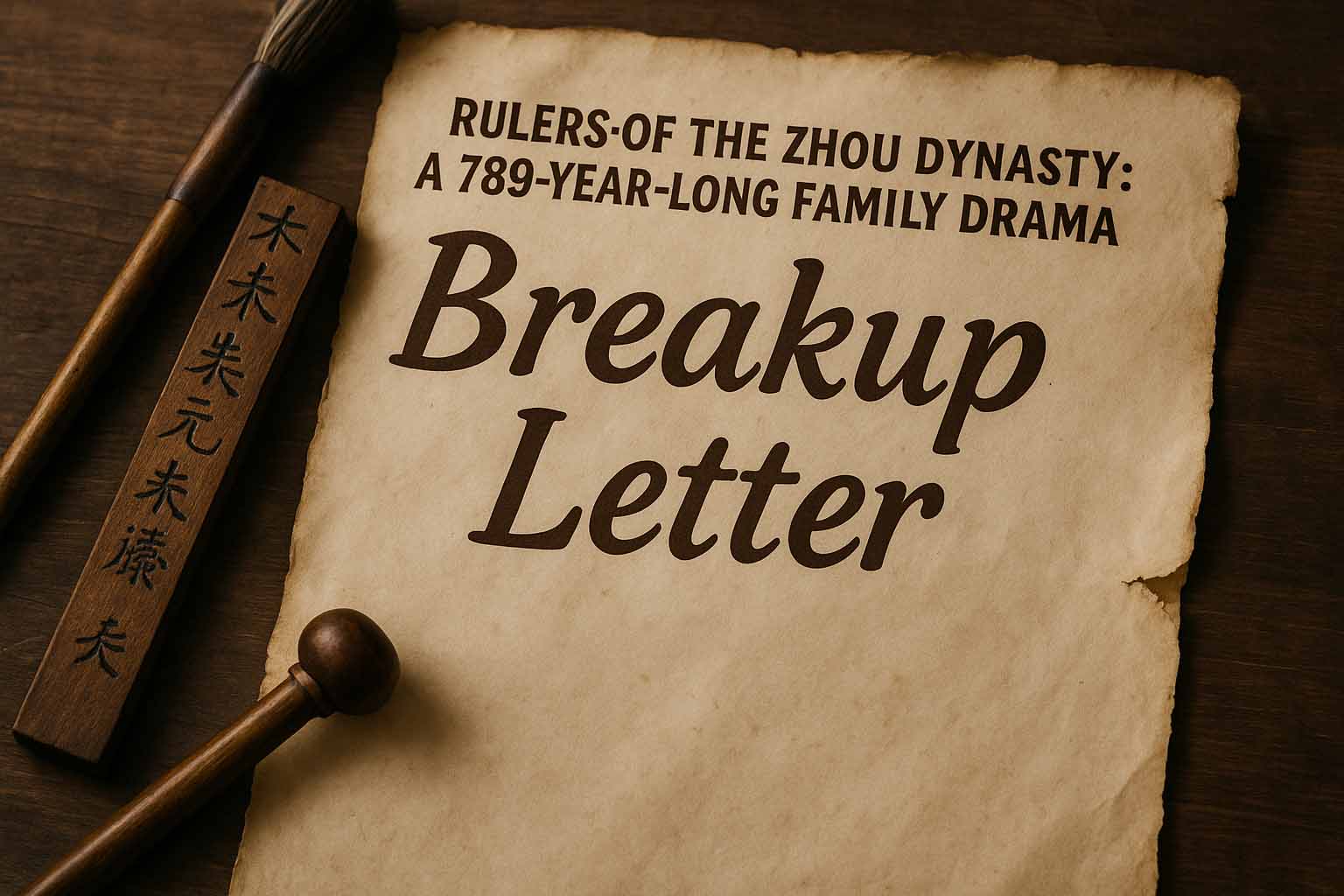Rulers of the Zhou Dynasty